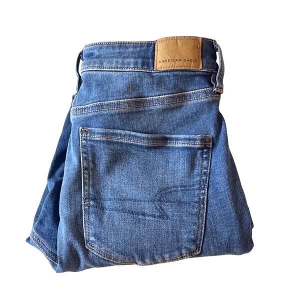 American Eagle Women's Super Hi-Rise Jegging Denim Jeans Size 6 Short Stretch - Picture 5 of 5